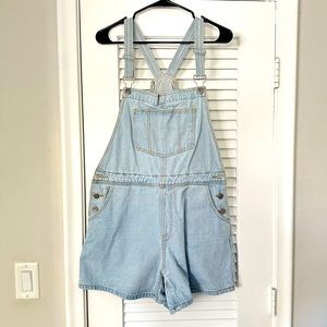 Vici Denim Overalls/ Shortalls Size Large